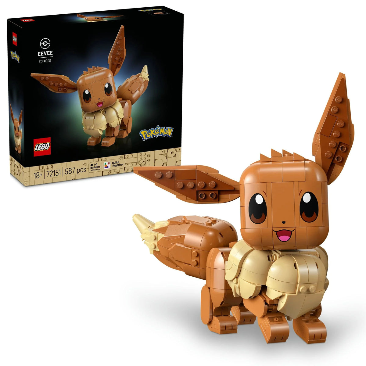 ليجو 72151 بوكيمون إيفي مكعبات التركيب LEGO