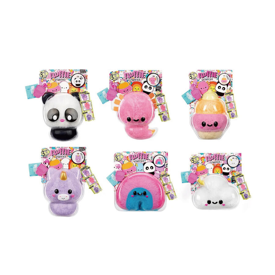 فلافي ستافيز مجسمات قطنية متنوعة الالعاب القطنية Fluffie Stuffiez