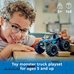 ليجو 60402 سيتي شاحنة الوحش الأزرق مكعبات التركيب LEGO