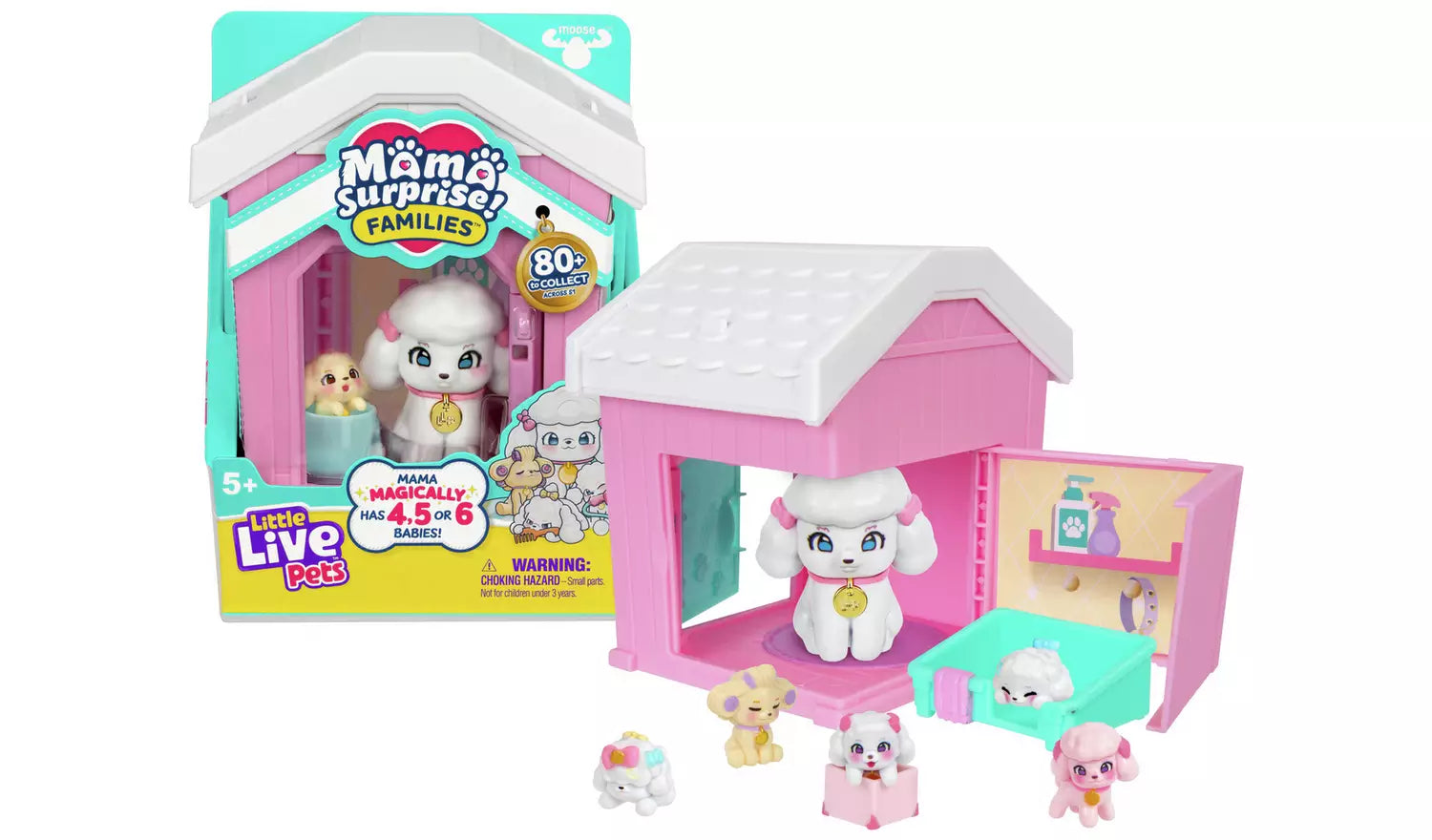 ليتل لايف بيتس منزل ماما سربرايز فاميليز متنوع مجسمات الحيوانات Little Live Pets