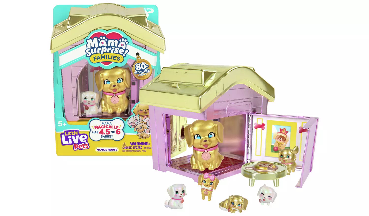 ليتل لايف بيتس منزل ماما سربرايز فاميليز متنوع مجسمات الحيوانات Little Live Pets