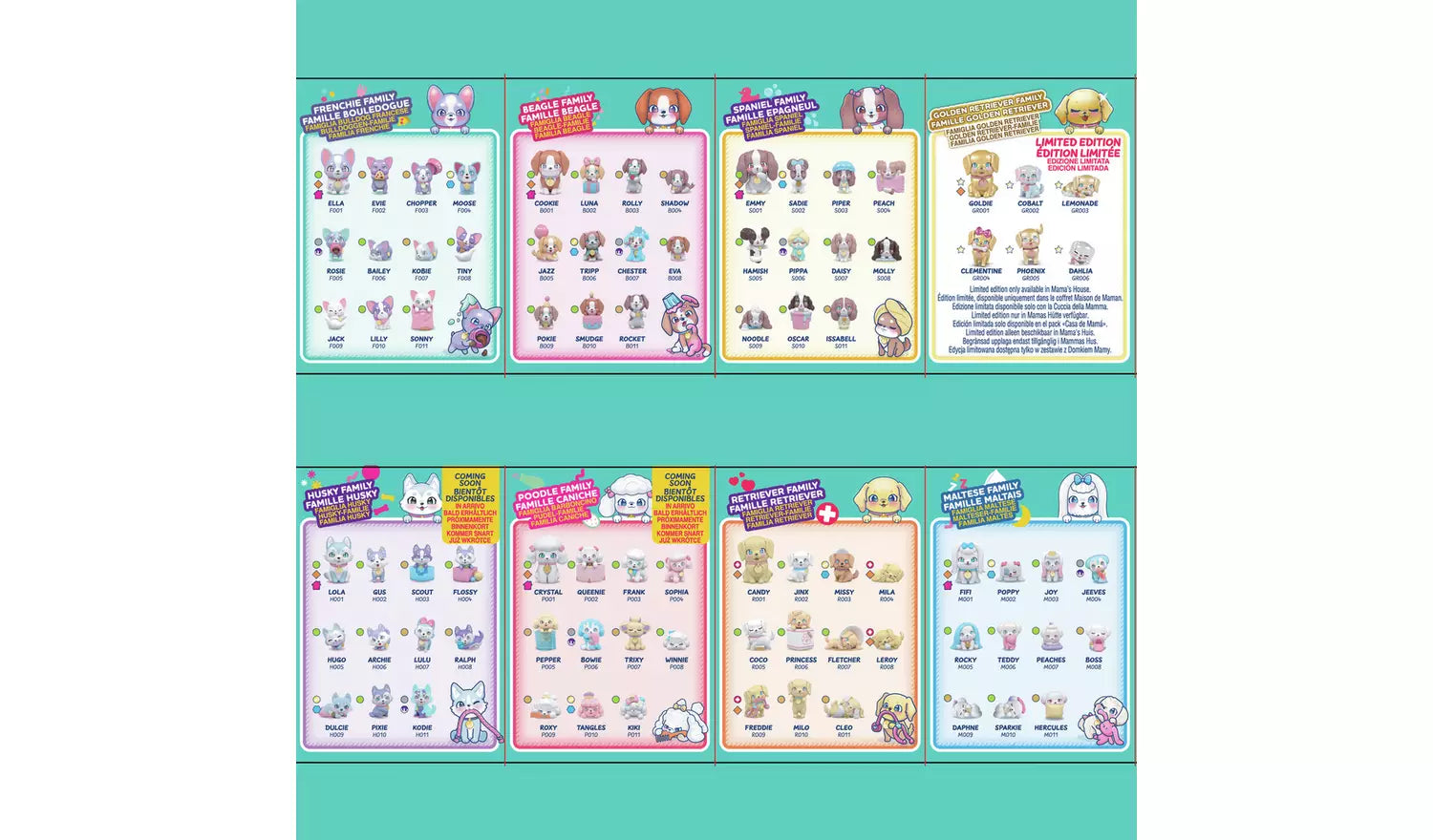 ليتل لايف بيتس منزل ماما سربرايز فاميليز متنوع مجسمات الحيوانات Little Live Pets