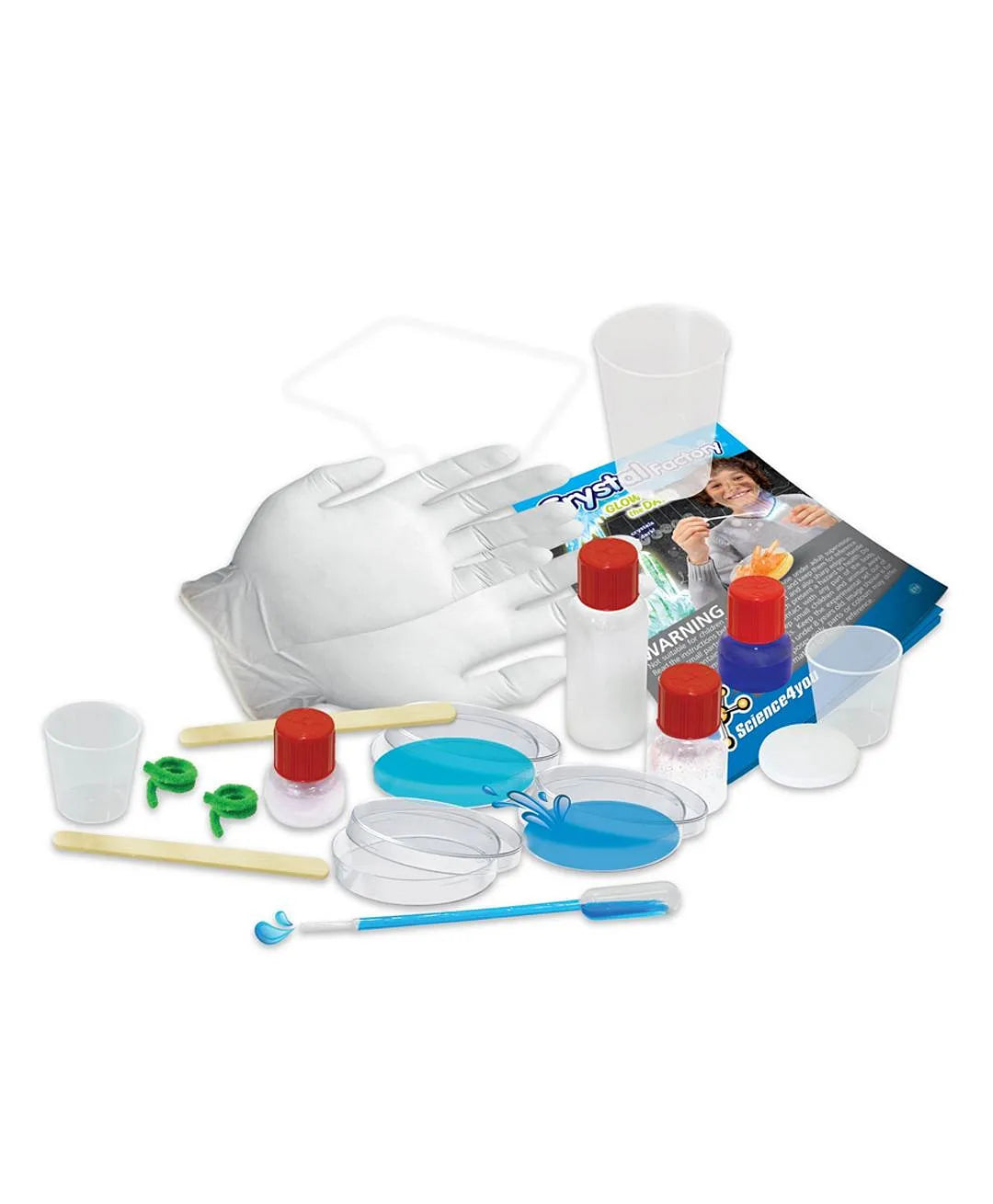 ساينس 4يو مصنع الكريستال متعدد الألوان تعليمي تفاعلي Science 4 You