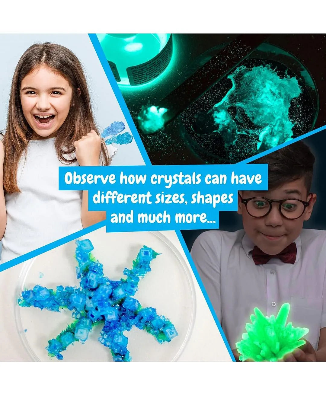 ساينس 4يو مصنع الكريستال متعدد الألوان تعليمي تفاعلي Science 4 You