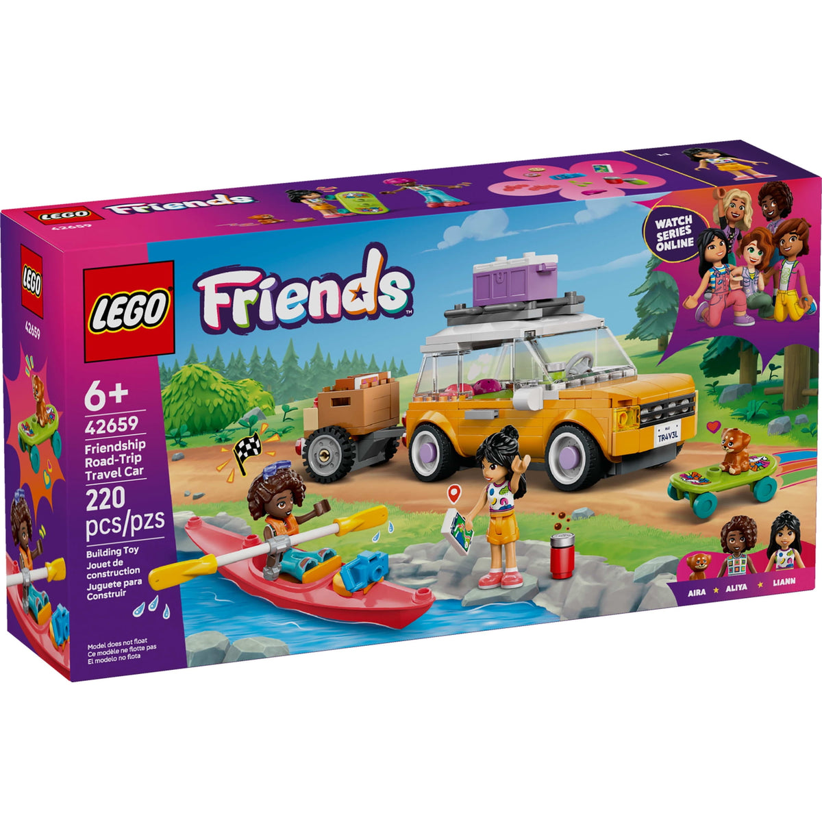 ليجو 42659 فريندز سيارة رحلات الصداقة مكعبات التركيب LEGO
