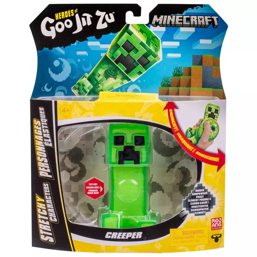 هيروز اوف جو جيت زو ماين كرافت كريبر التمدد والضغط Heroes of Goo Jit Zu