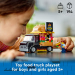 ليجو 60404 سيتي شاحنة برجر مكعبات التركيب LEGO