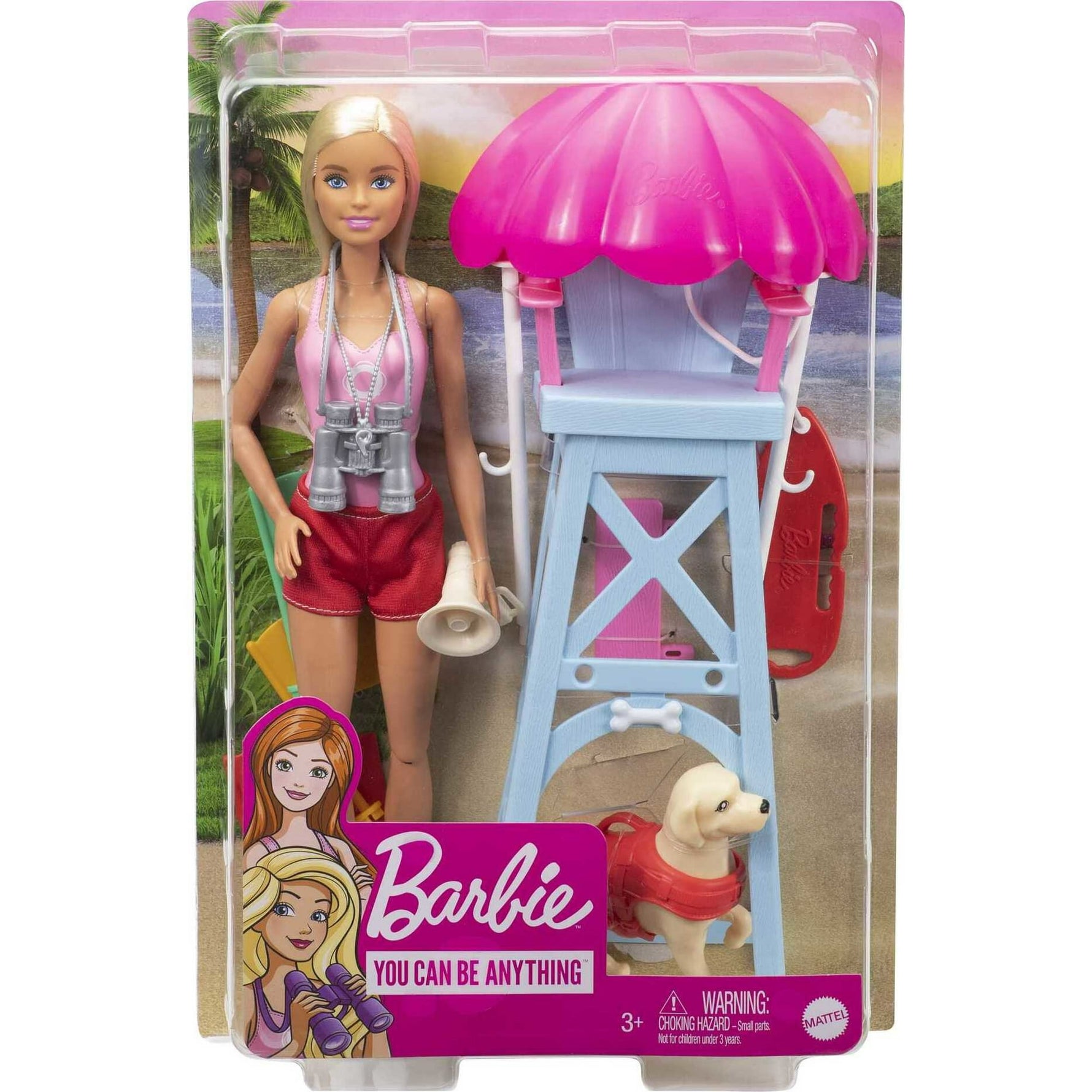 باربي دمية حارس الإنقاذ دمية مع اكسسوارات Barbie