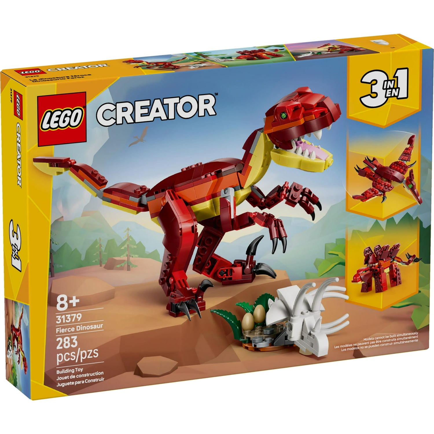 ليجو 31385 كريتور الديناصور الشرس مكعبات التركيب LEGO