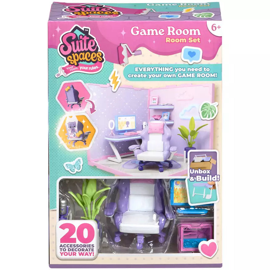 سويت سبيسز مجموعة بناء غرفة الألعاب بيوت الدمى Suite Spaces