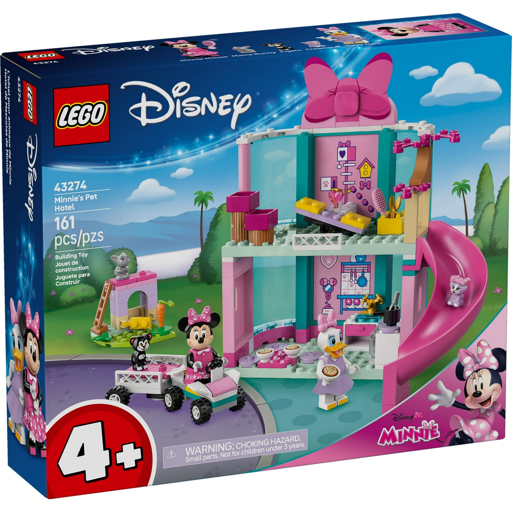 ليجو 43274 ديزني فندق الحيوانات الأليفة مكعبات التركيب LEGO