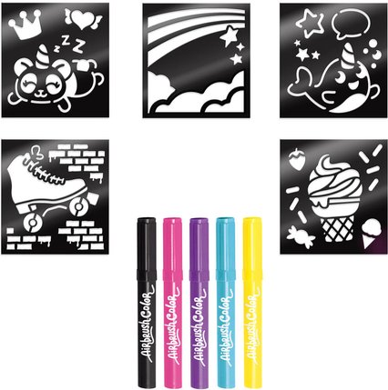 اير برش لعبة إعادة تعبئة فن الرش الهوائي رسم و تلوين Airbrush Plush