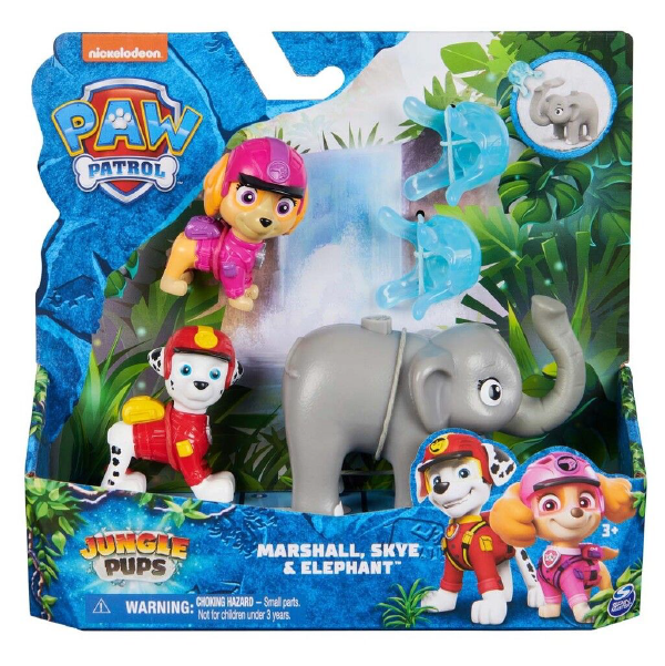 باو باترول مجسمات مارشال وسكاي وفيل شخصيات كرتونية Paw Patrol
