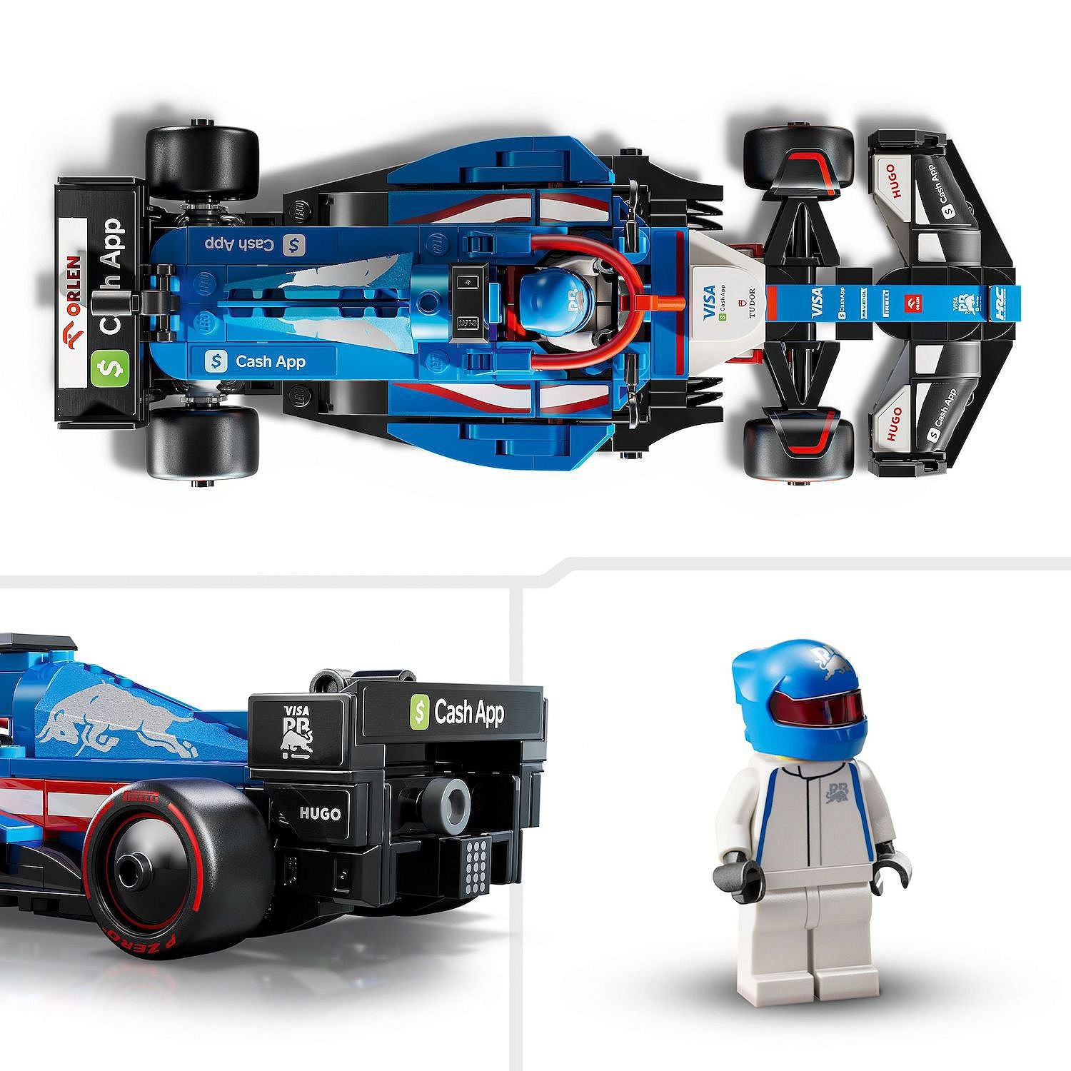 ليجو 77246 سبيد سياراة سباق فيزا مكعبات التركيب LEGO