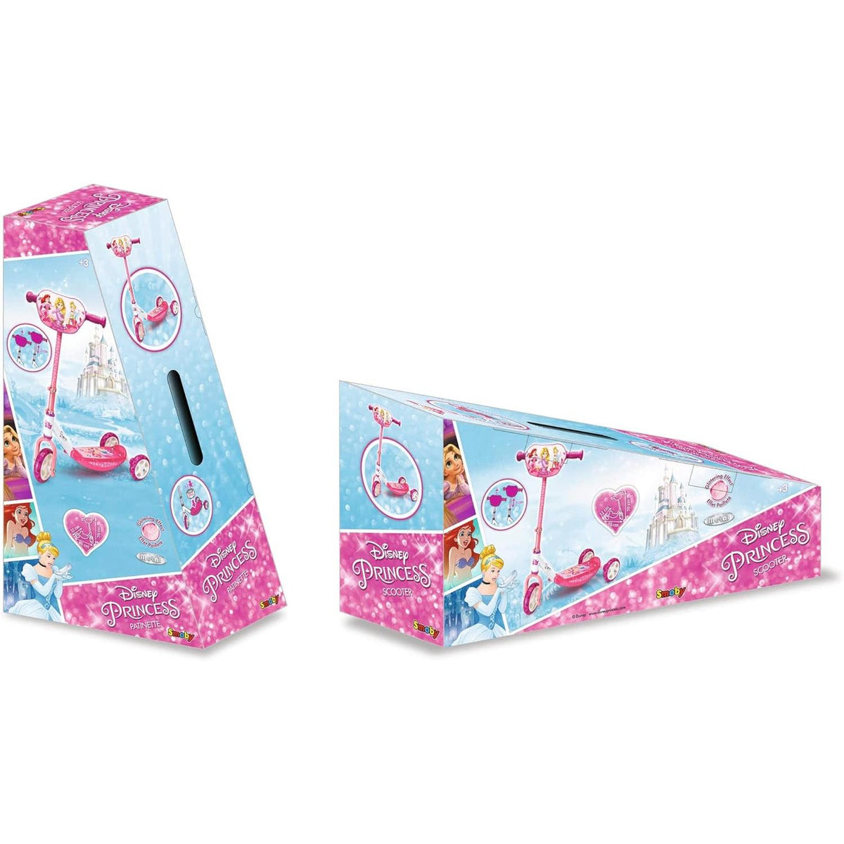 سموبي سكوتر برينسيس 3 عجلات سكوتر 3 عجلات Smoby