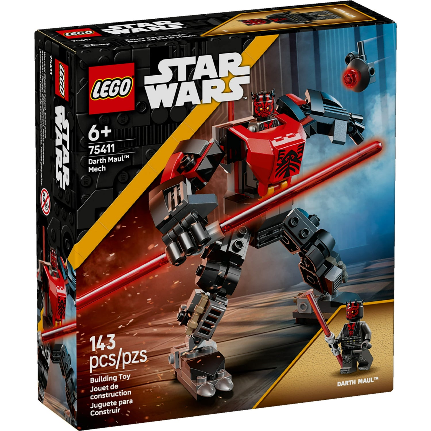 ليجو 75411 ستار وورز دارث مول ميك مكعبات التركيب LEGO