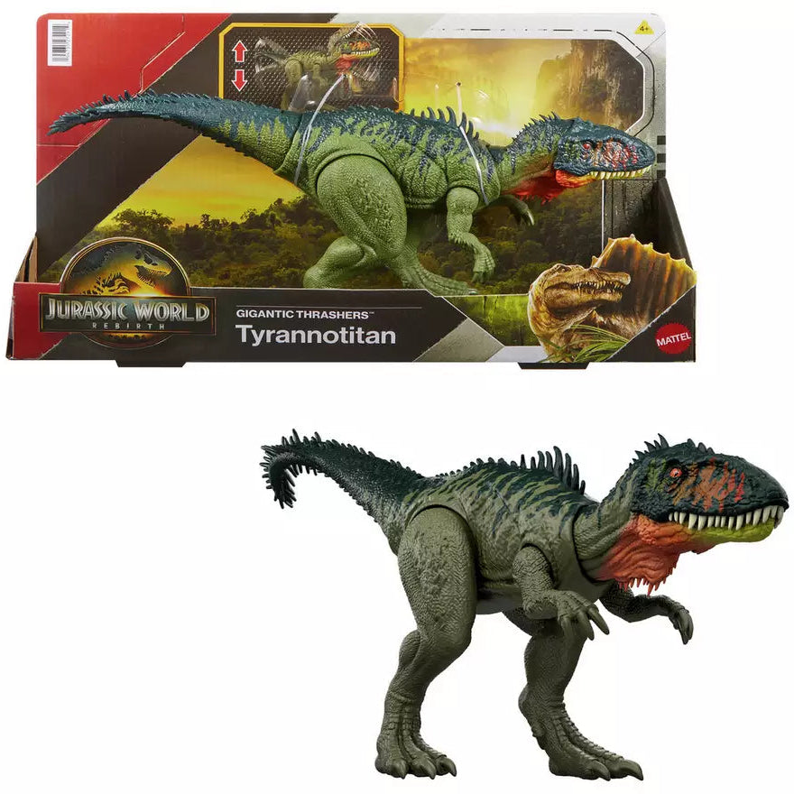 جوراسيك وورلد ديناصور تيرانو تيتان مجسمات الحيوانات Jurassic World