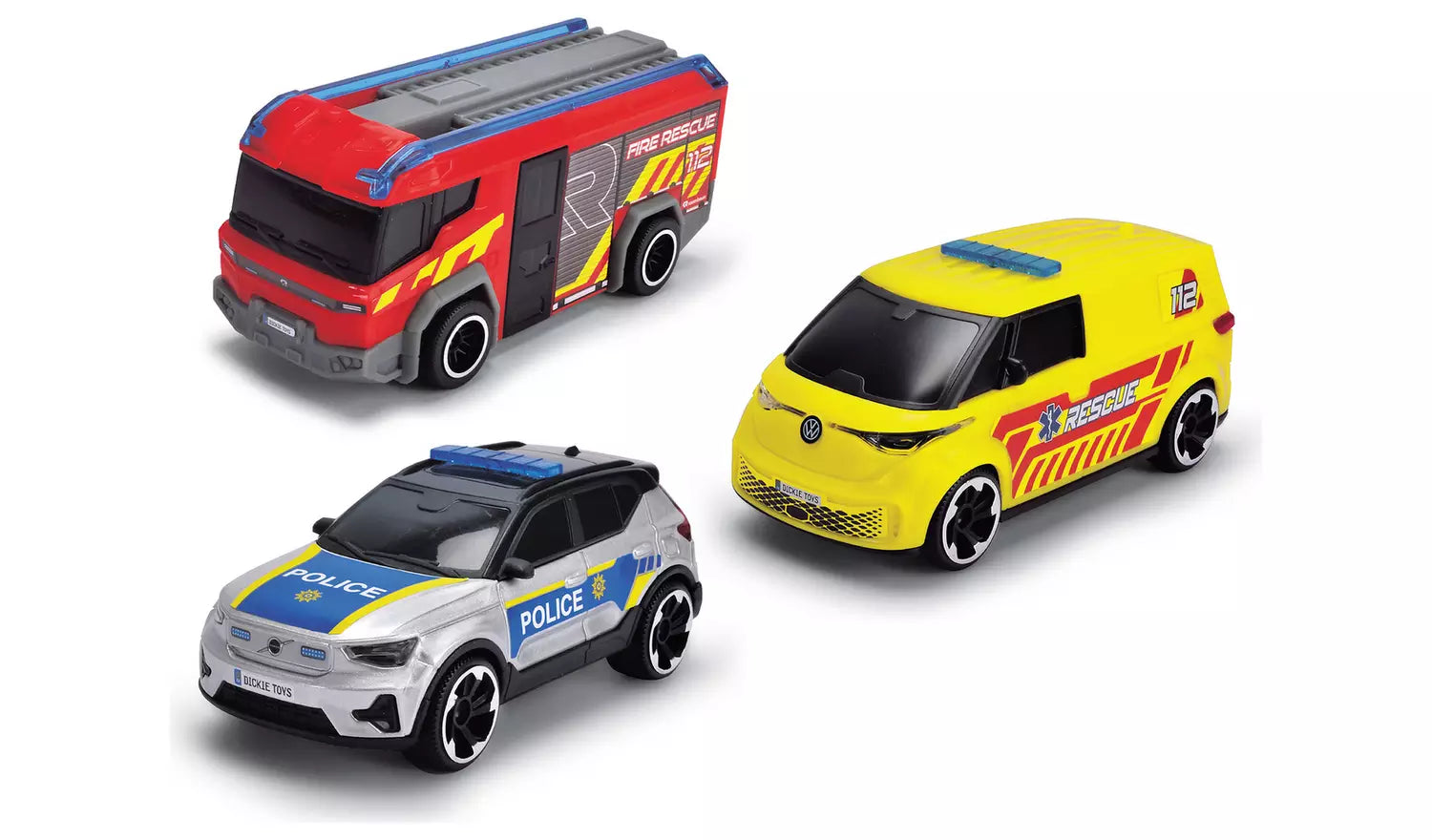 ديكي تويز معدات الطوارئ المركبات المتنوعه Dickie Toys