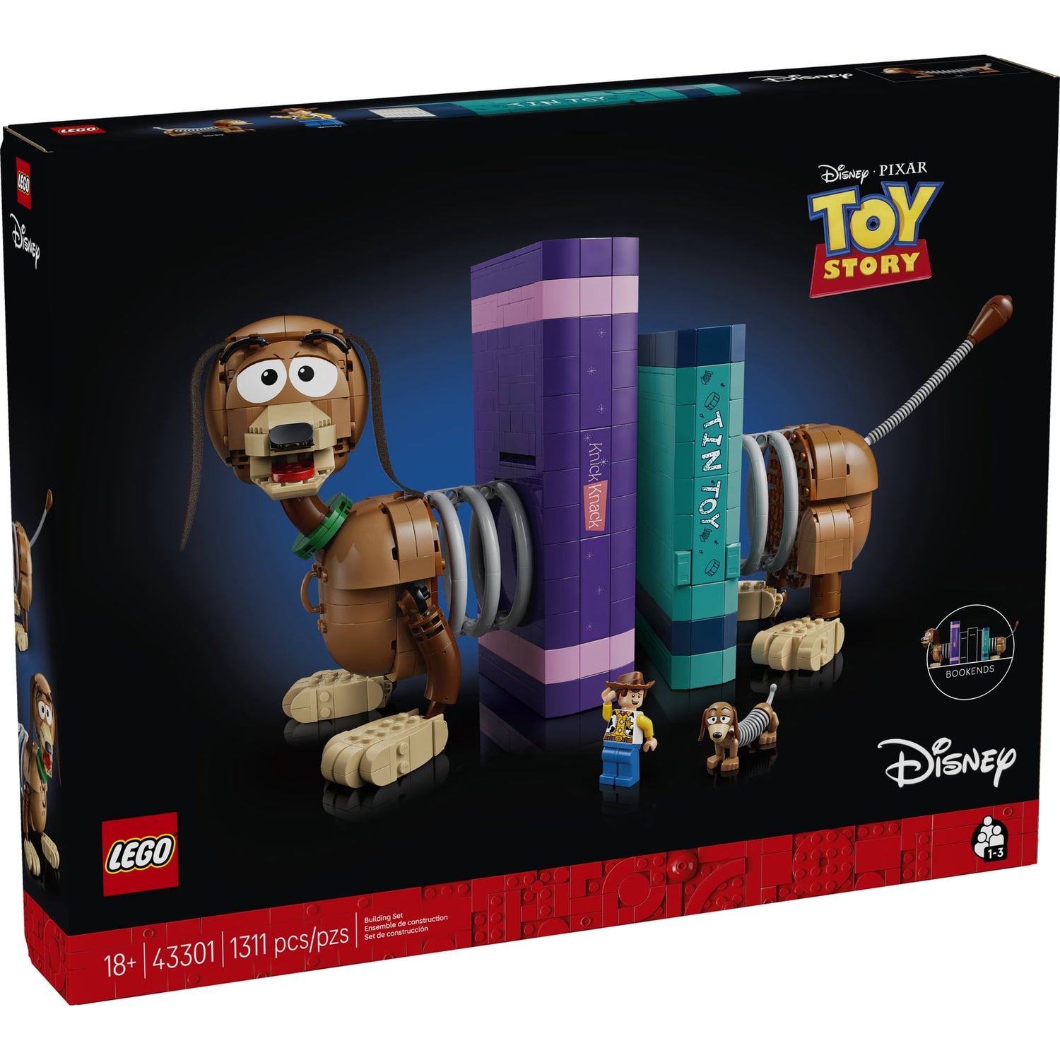 ليجو 43301 ديزني بيكسار توي ستوري سلينكي مكعبات التركيب LEGO