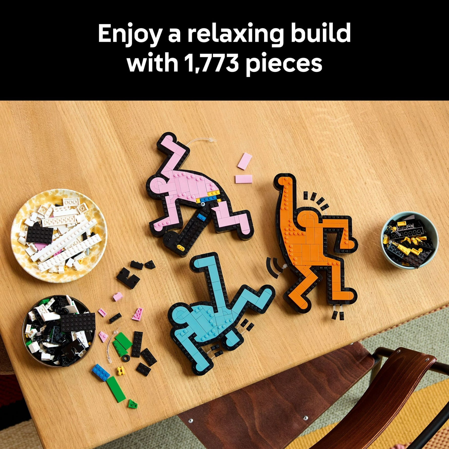 ليجو 31216 ارت كيث هارينغ مكعبات التركيب LEGO