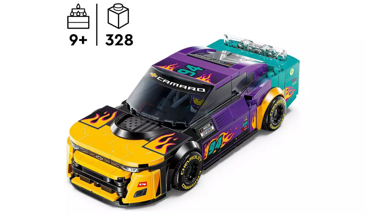 ليجو 76935 سبيد شامبيون ناسكار سيارة شيفروليه كامارو مكعبات التركيب LEGO