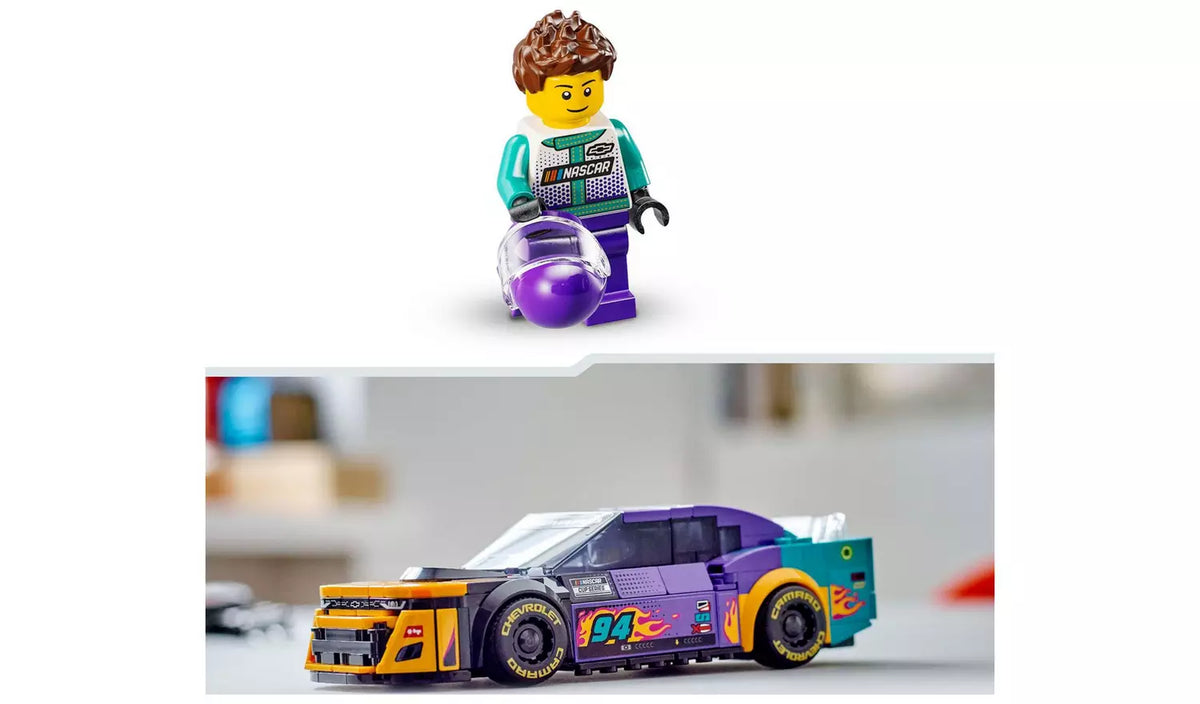 ليجو 76935 سبيد شامبيون ناسكار سيارة شيفروليه كامارو مكعبات التركيب LEGO