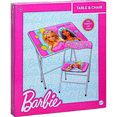 طاولة وكرسي باربي أدوات مدرسية Barbie
