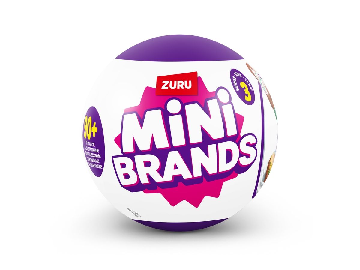 ميني براندز جلوبال سيريز 3 المجسمات Zuru