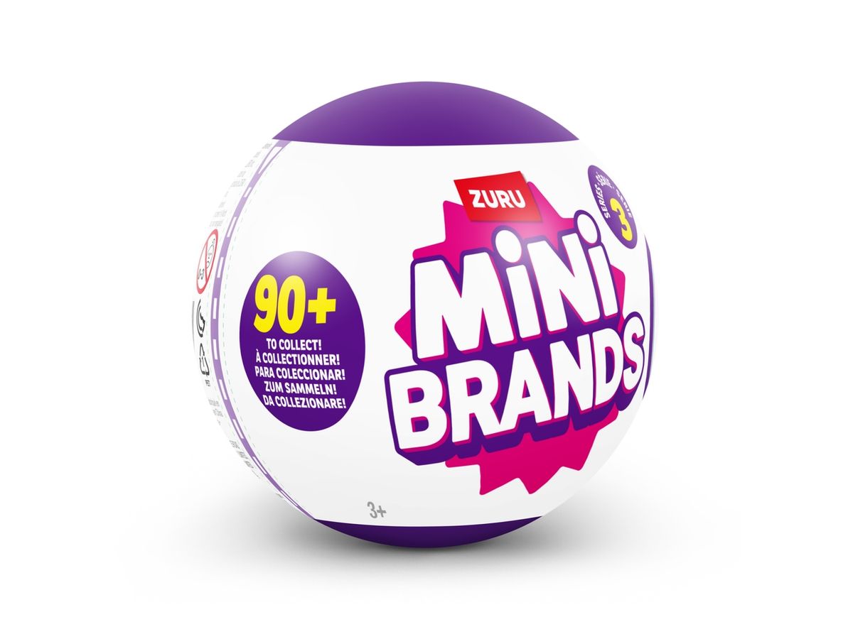 ميني براندز جلوبال سيريز 3 المجسمات Zuru