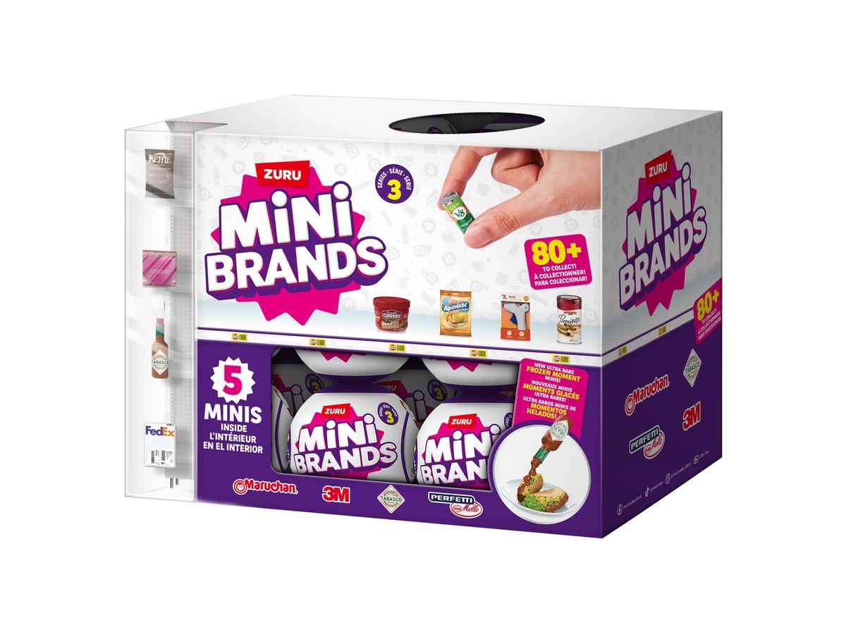 ميني براندز جلوبال سيريز 3 المجسمات Zuru