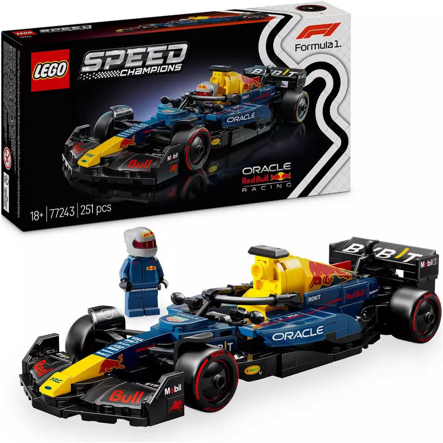 ليجو 77243 سبيد سيارة كاريراس أوراكل ريد بول مكعبات التركيب LEGO