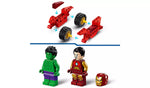 ليجو مارفل لعبة شخصية ايرون مان مع دراجة وشخصية هالك مكعبات التركيب LEGO