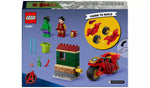 ليجو مارفل لعبة شخصية ايرون مان مع دراجة وشخصية هالك مكعبات التركيب LEGO