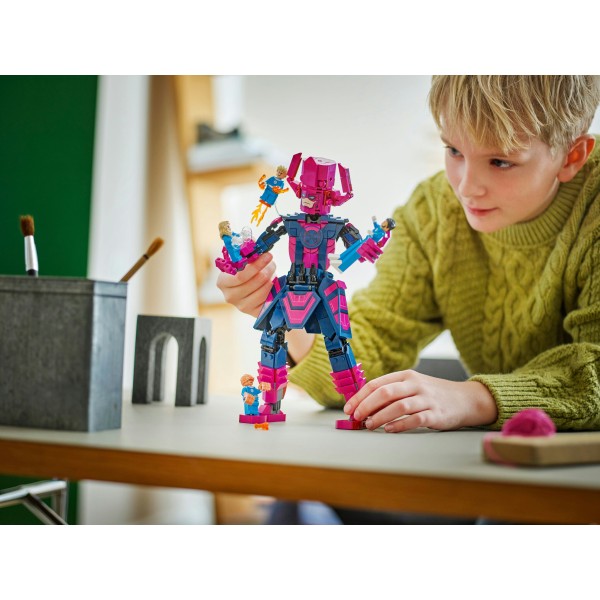 ليجو 76325 مارفل الأربعة المذهلون ضد جالاكتوس مكعبات التركيب LEGO