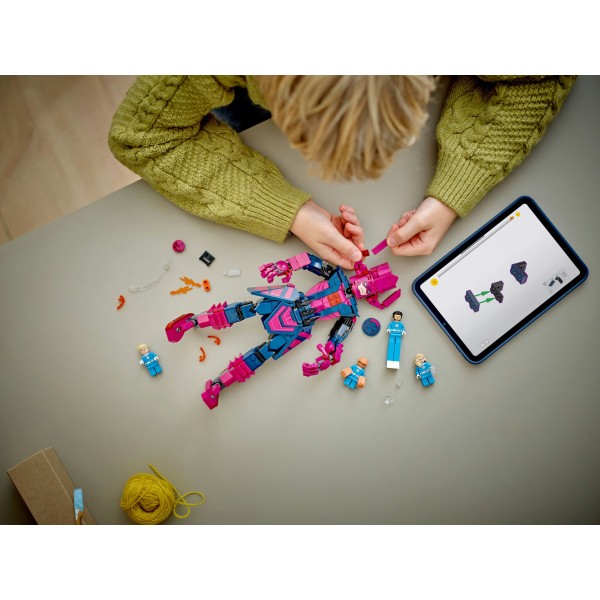 ليجو 76325 مارفل الأربعة المذهلون ضد جالاكتوس مكعبات التركيب LEGO