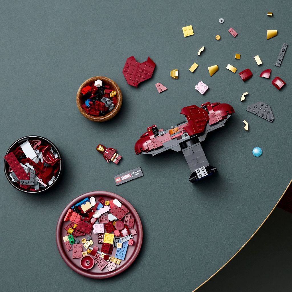 ليجو 76327 مارفل ايرون مان مكعبات التركيب LEGO