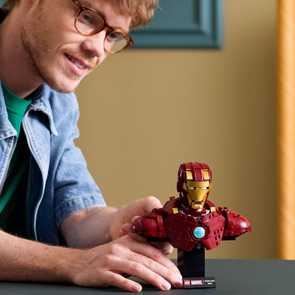 ليجو 76327 مارفل ايرون مان مكعبات التركيب LEGO