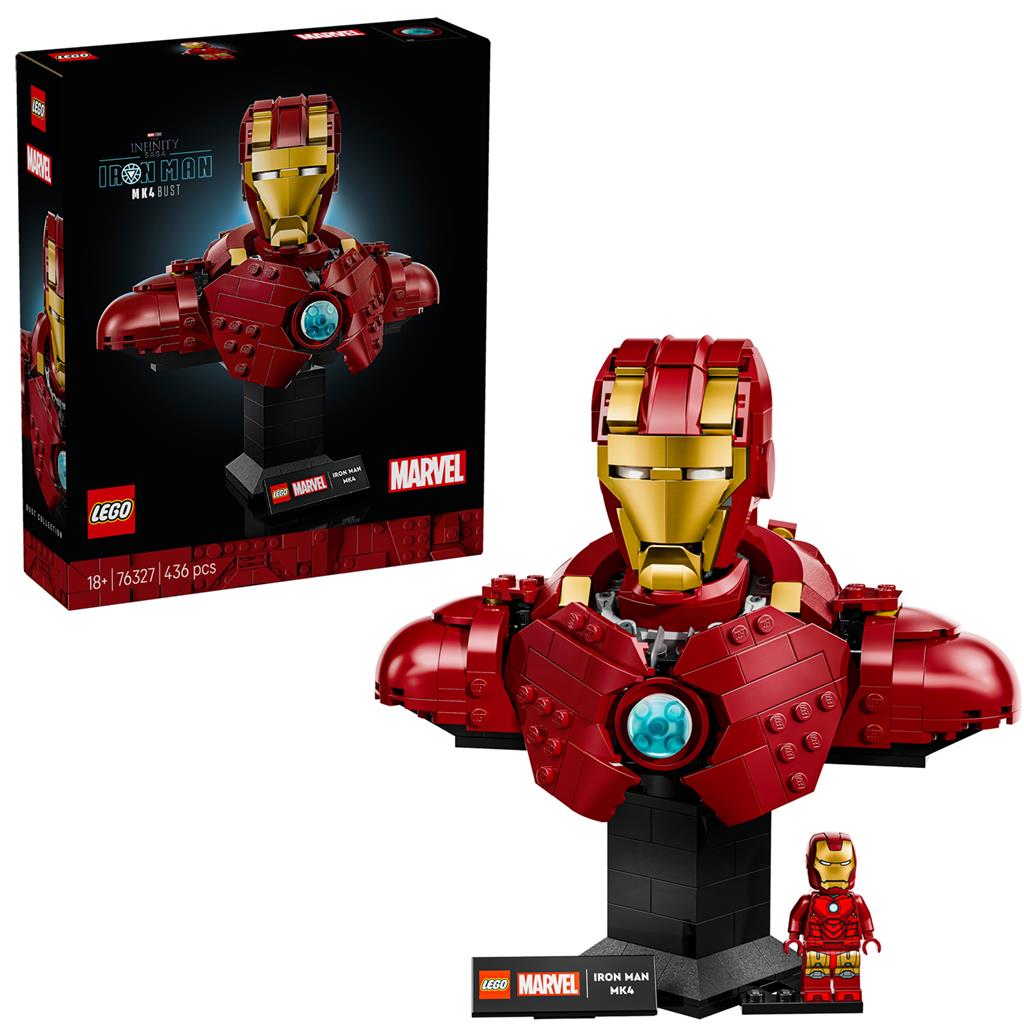 ليجو 76327 مارفل ايرون مان مكعبات التركيب LEGO
