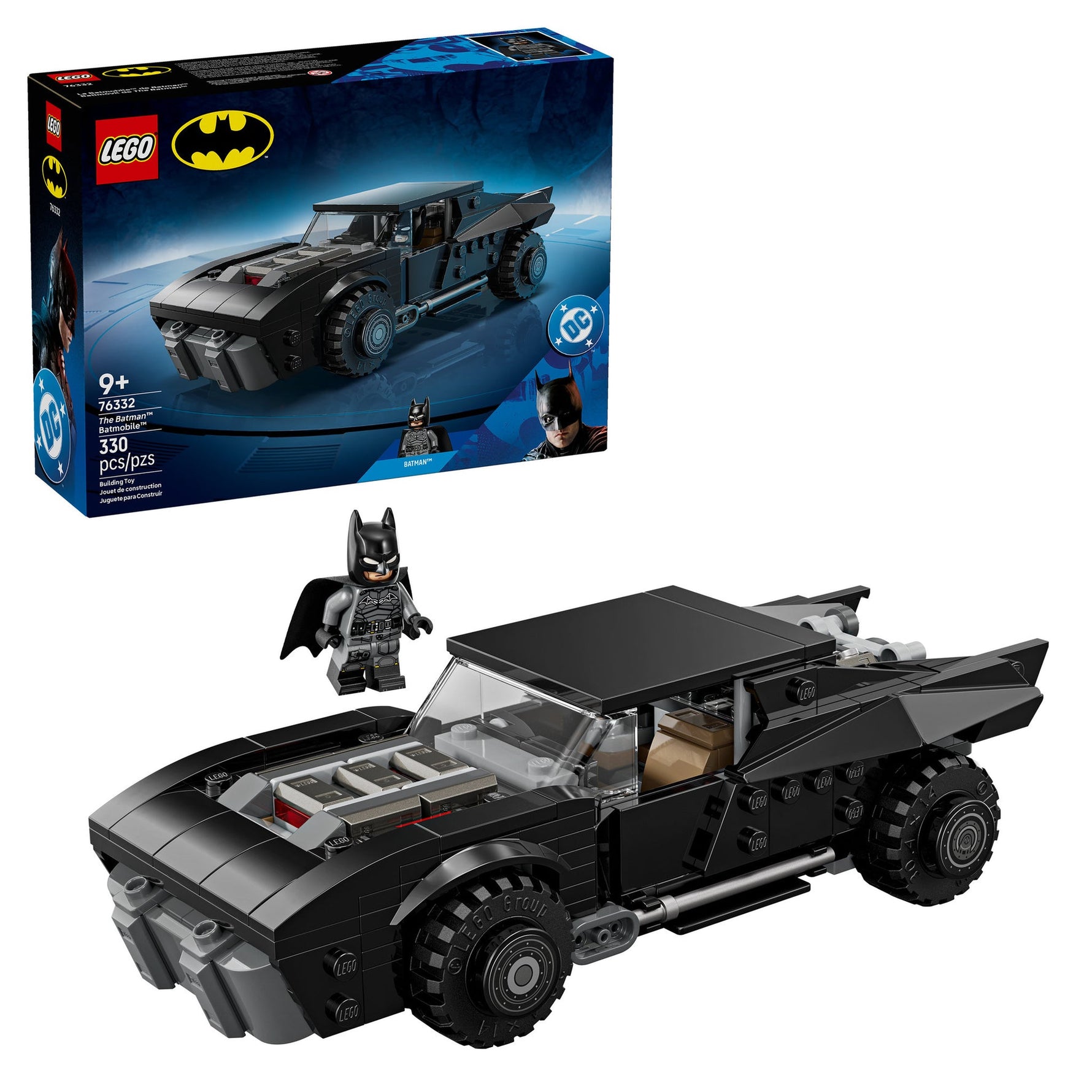ليجو دي سي باتمان سيارة باتموبيل 76332 مكعبات التركيب LEGO