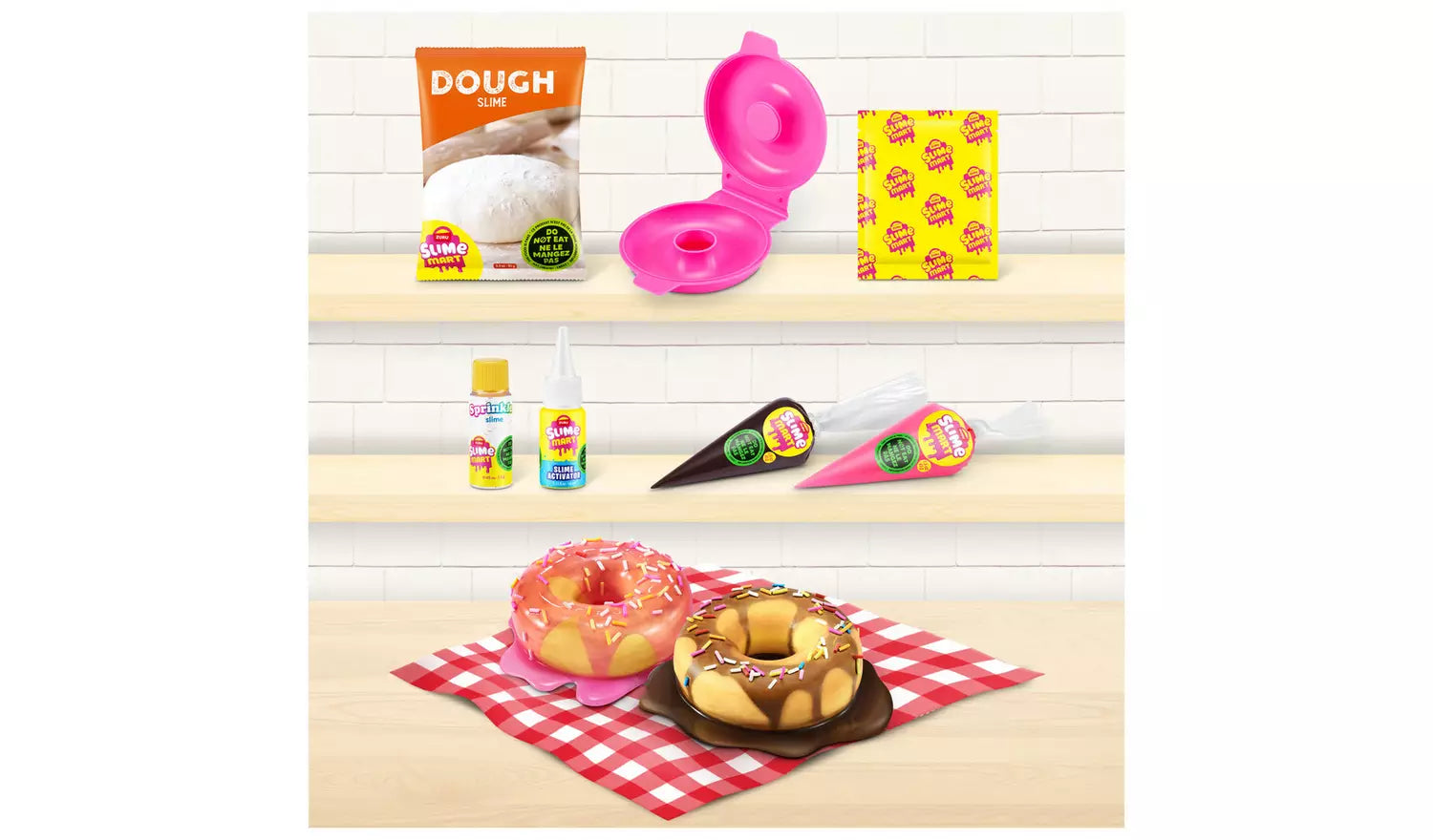 سلايم مارت شنطة تارت دونات سلايم Zuru