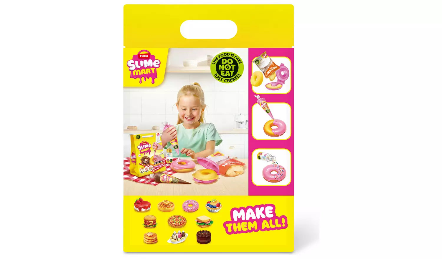 سلايم مارت شنطة تارت دونات سلايم Zuru