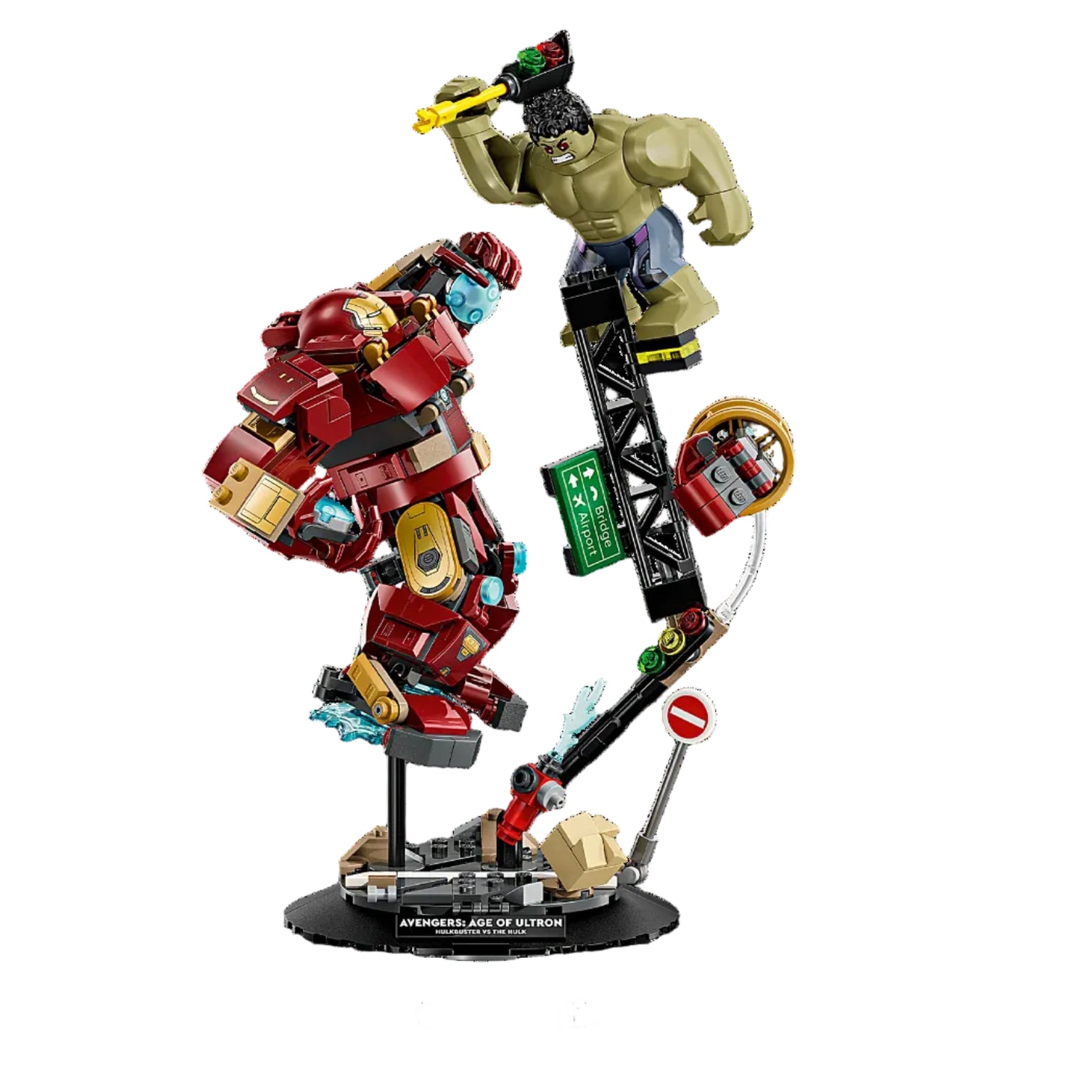 ليجو 76343 مارفل هالكباستر ضد هالك مكعبات التركيب LEGO