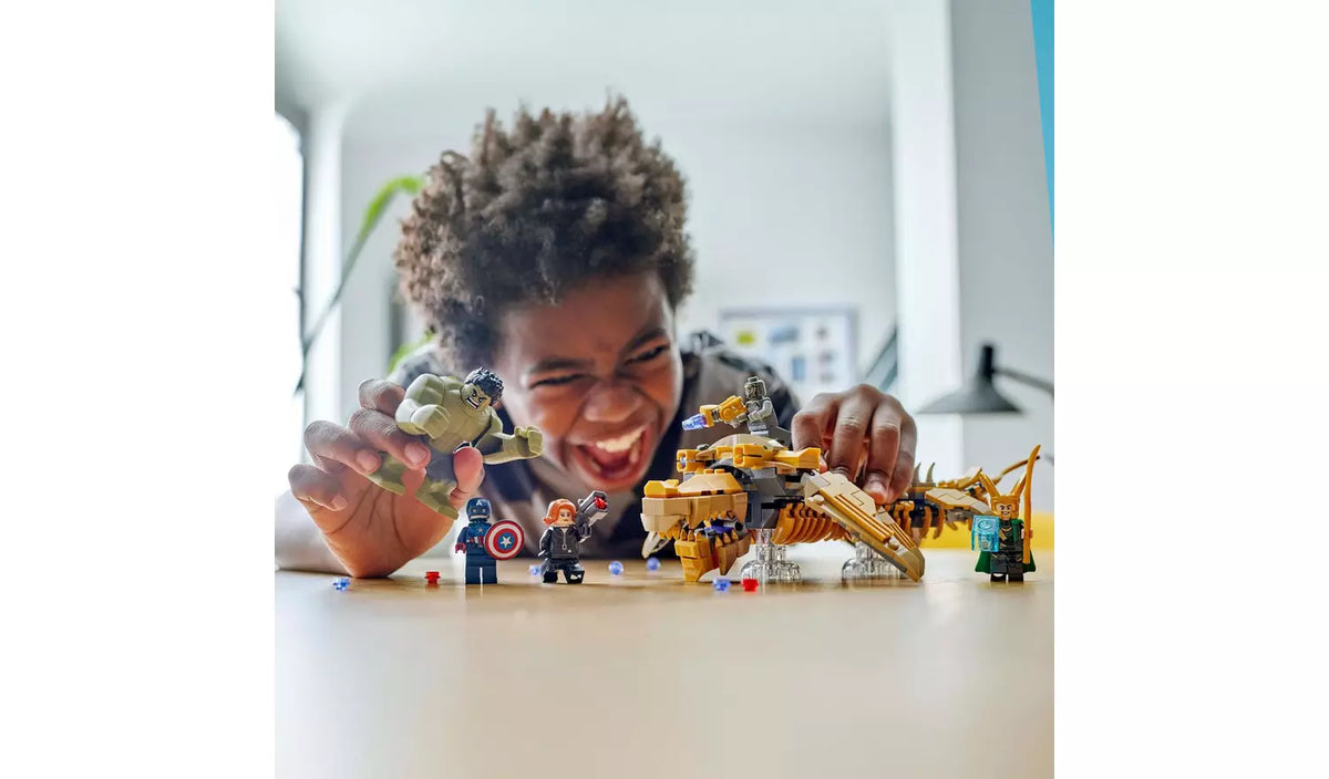 ليجو مارفل المنتقمون مقابل لعب ليفياثان مكعبات التركيب LEGO