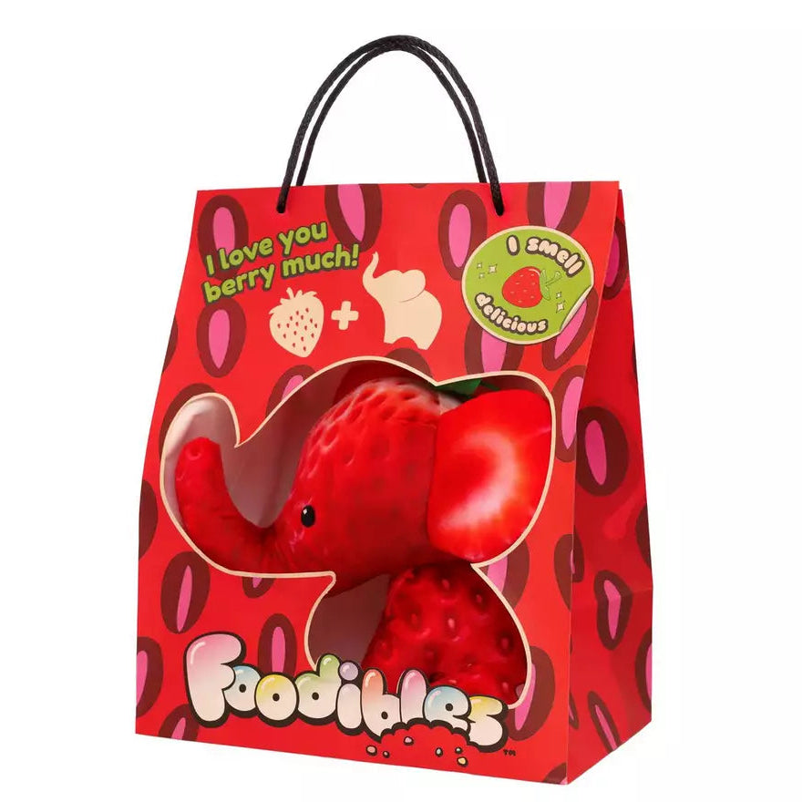 فوديبلز دمية فيل الفروله الالعاب القطنية Foodibles