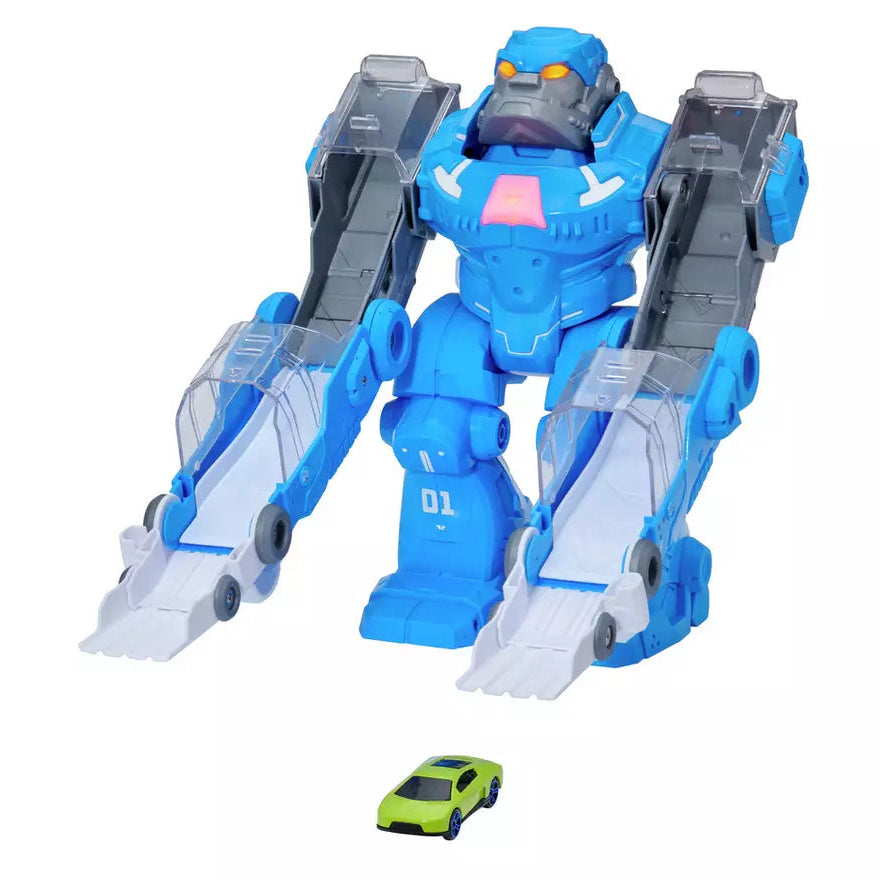 تيمسترز لعبة سحق الغوريلا مع سيارة مركبات مع مسار Teamsterz