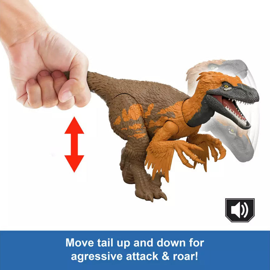 جوراسيك وورلد ديناصور يوتارابتور رينيسانس مجسمات الحيوانات Jurassic World
