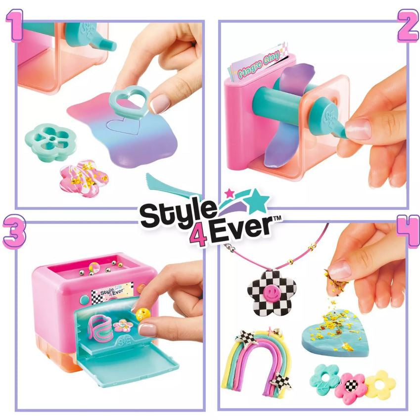 ستايل فور إيفر ألة صنع المجوهرات بالطين الخرز والاكسسوارات canal toys