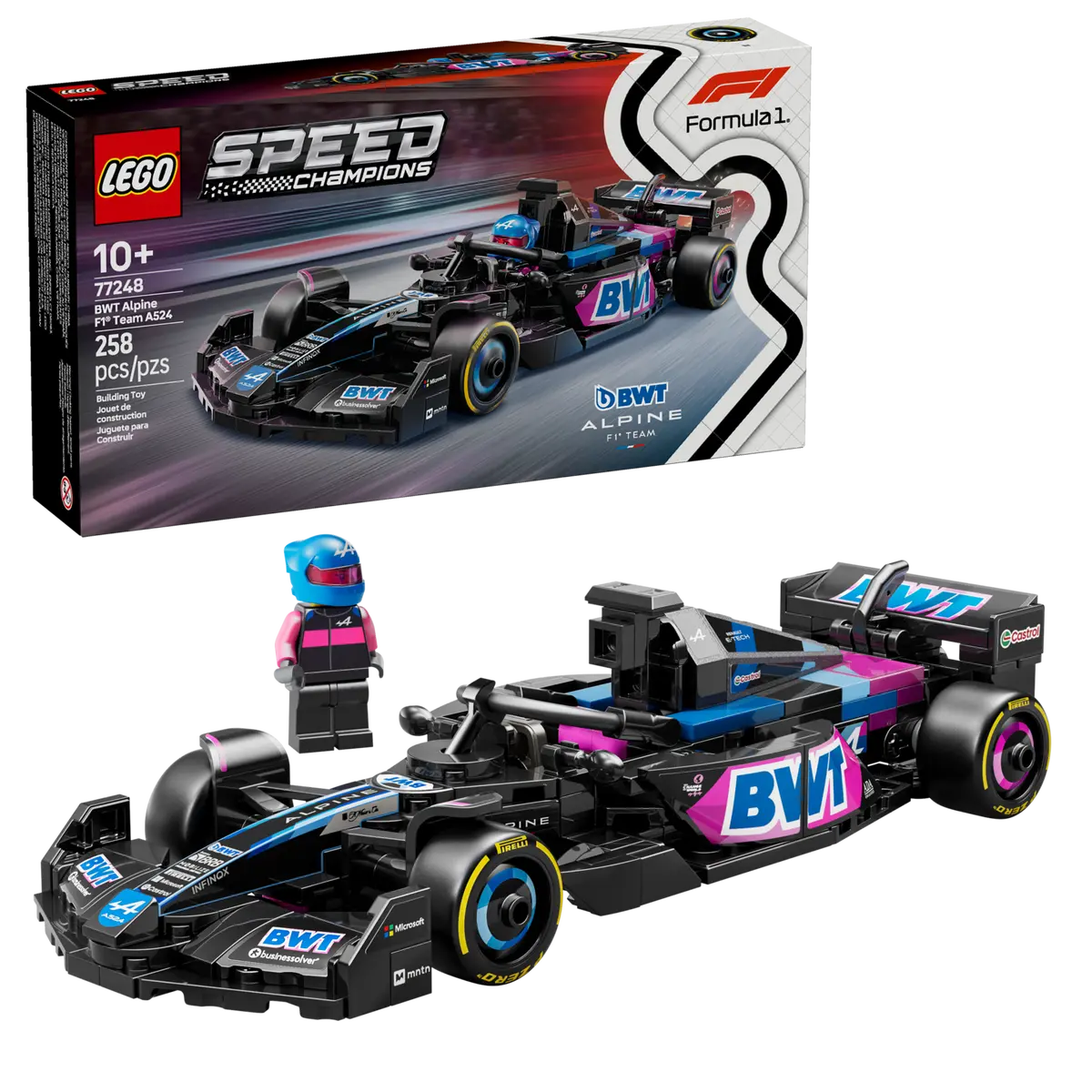 ليجو 77250 سبيد سيارة سباق فريق بي د تي مكعبات التركيب LEGO