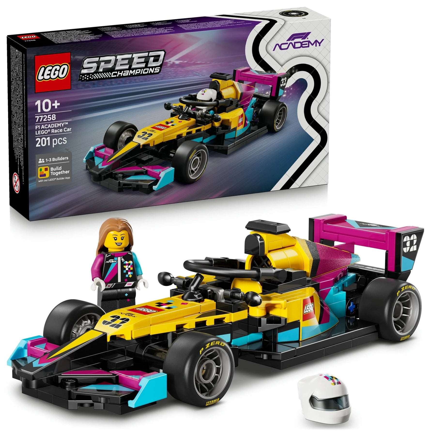 ليجو 77258 سبيد سيارة سباق فورمولا مكعبات التركيب LEGO
