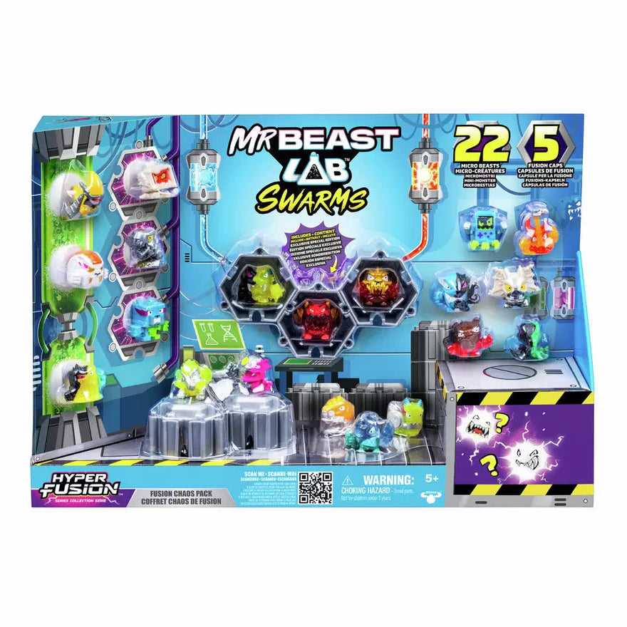 مستر بيست لاب سوارمز اس 3 فيوجن المجسمات MrBeast Lab